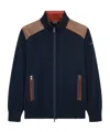Paul & Shark Men's High Collar Zipped Cardigan In Black