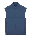 Paul & Shark Zippered Vest In Blue