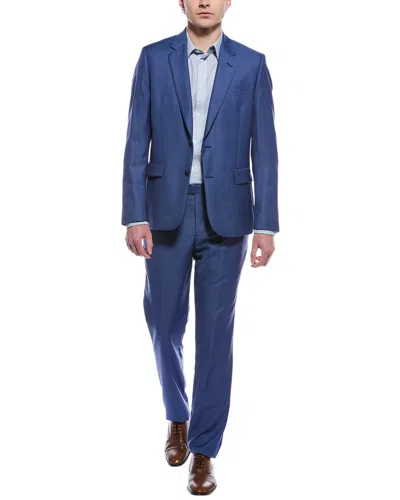 Paul Smith 2pc Soho Fit Wool Suit In Blue