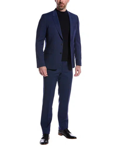 Paul Smith 2pc Tailored Fit Wool Suit In Blue