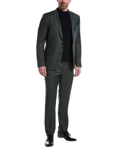 Paul Smith 2pc Tailored Fit Wool Suit In Green
