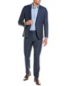 Paul Smith 2pc Wool Suit In Blue