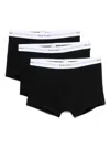 Paul Smith 3-pack Boxers In Black Cotton In Black