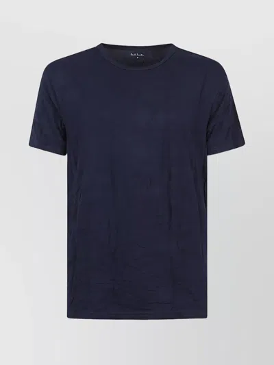 Paul Smith 3-pack Crew Neck T-shirts For Men In Blue