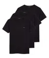 Paul Smith Mens 3 Pack T-shirts In Black