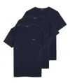 Paul Smith 3 Pack Short Sleeve T Shirt Navy In Blue
