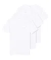 PAUL SMITH 3 PACK SHORT SLEEVE T SHIRT WHITE