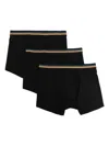 Paul Smith 3-pack Stretch Boxers In Black