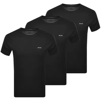 Paul Smith Ps By  Three Pack T Shirt Black