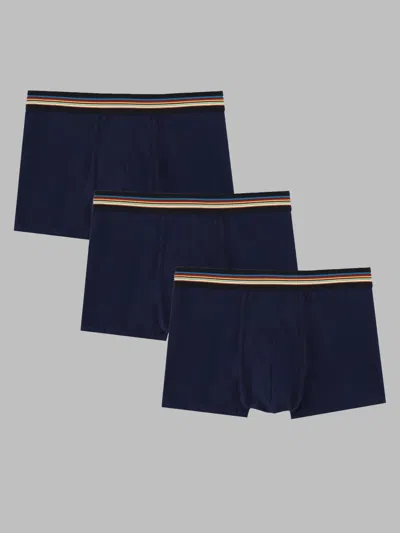 Paul Smith 3-pack Boxer In Cotone In Blue