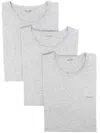 Paul Smith Grey 3 Pack Cotton T-shirt In Gray