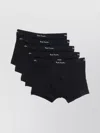 Paul Smith Five-pack Black Organic Cotton Boxer Briefs