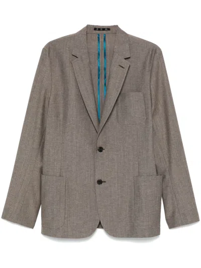 PAUL SMITH NOTCHED-LAPELS BLAZER