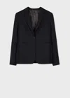 Paul Smith A Suit To Travel In - Women's Navy One-button Wool Blazer Blue In Blue