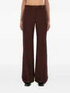 Paul Smith A Suit To Travel In Buttoned-wool Trousers In Burgundy
