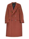 Paul Smith Coat In Brown