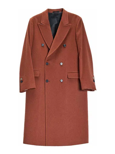 Paul Smith Coat In Brown