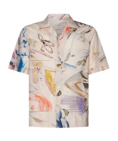PAUL SMITH PAUL SMITH SKETCHBOOK PRINT SHORT-SLEEVED SHIRT