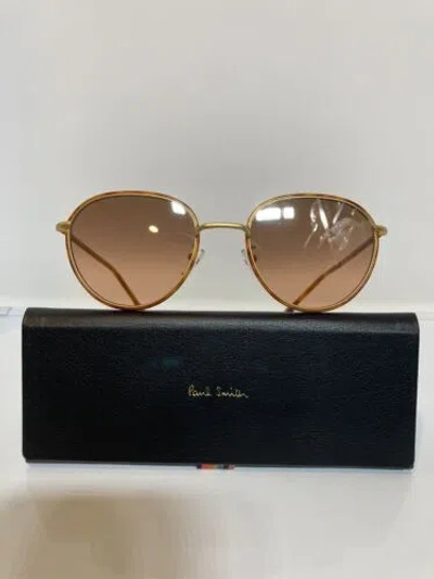 Pre-owned Paul Smith Albion V2 Blonde Torroise Metal Sunglasses 53mm