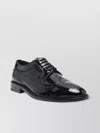 Paul Smith Almond Toe Brogues In Patent Finish
