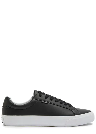 Paul Smith Amos Leather Sneakers In Black