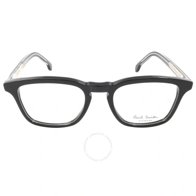 Paul Smith Anderson Demo Square Ladies Eyeglasses Psop005v1 001 51 In Black / Ink