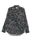 Paul Smith Animal-print Long-sleeved Shirt In Multi