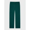 PAUL SMITH PAUL SMITH ANKLE GRAZER CHINO TROUSERS COL: 46 TEAL, SIZE: 12
