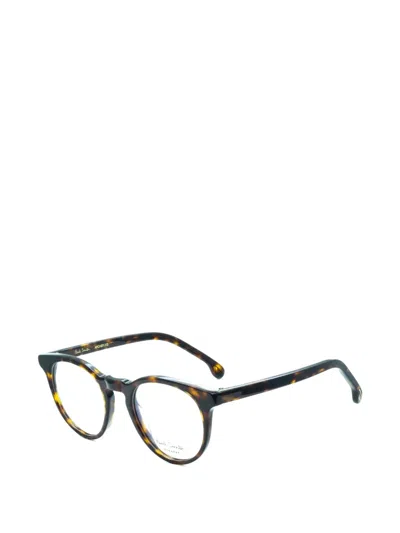Paul Smith Archer Round-frame Glasses In Brown