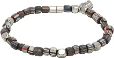Paul Smith 'artist Stripe' Beaded Bracelet
