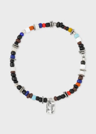 Paul Smith 'artist Stripe' Beaded Bracelet Multicolour