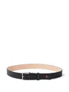 Paul Smith Artist Stripe Belt In Black