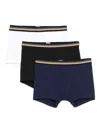 Paul Smith Artist-stripe Boxers Set (three Pieces ) In Black