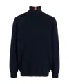 Paul Smith Artist Stripe Cashmere Jumper In Black