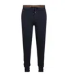 Paul Smith Artist Stripe Lounge Sweatpants In Black
