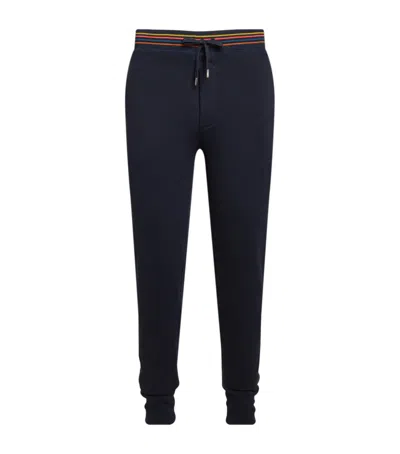 Paul Smith Artist Stripe Lounge Sweatpants In Blue