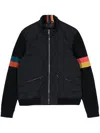 PAUL SMITH ARTIST STRIPE PADDED BOMBER JACKET