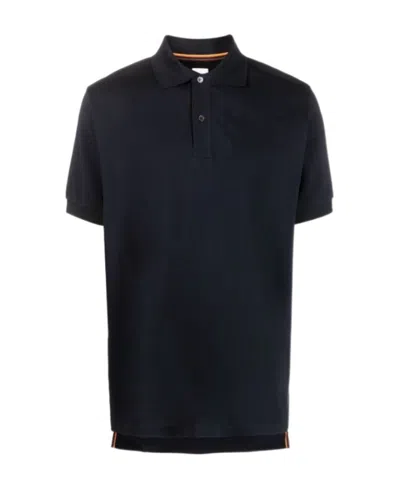 Paul Smith Cotton Polo Shirt In Black