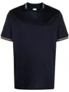 Paul Smith Cotton T-shirt In Blue