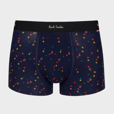 Paul Smith 'artist Stripe Rabbit' Print Boxer Briefs Multicolour