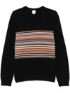 PAUL SMITH ARTIST-STRIPE SWEATER
