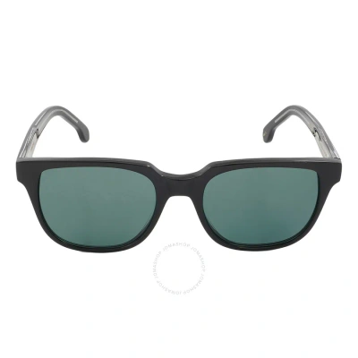 Paul Smith Aubrey Green Square Unisex Sunglasses Pssn010v1s 001 54 In Black / Green / Ink