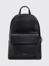 Paul Smith Logo-stamp Backpack In Yellow