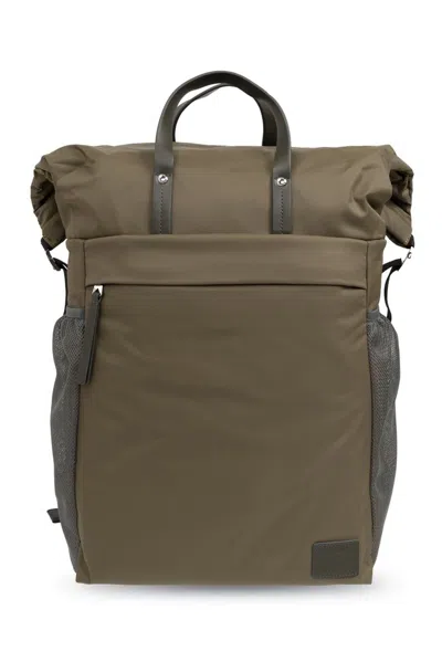 Paul Smith Backpack With Logo In Green