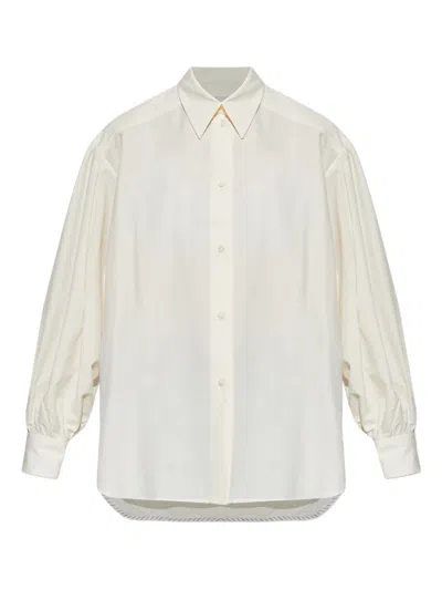 Paul Smith Balloon-sleeve Shirt In White