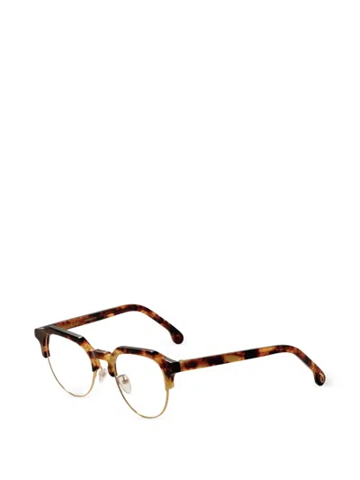 Paul Smith Barber Tortoiseshell-effect Eyeglasses In Brown