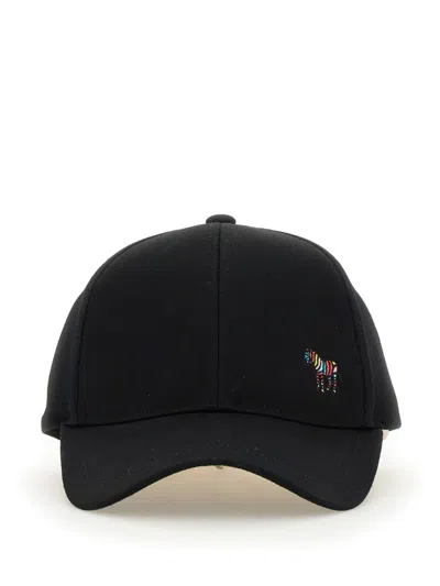 Paul Smith Baseball Cap In Black