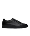 Paul Smith Basso Lace-up Sneakers In Black