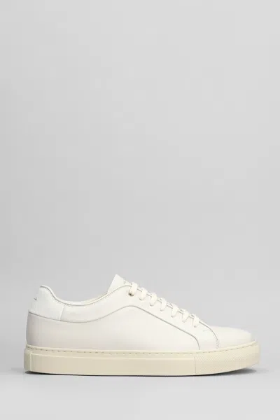 Paul Smith Basso Lux Trainers In Grey Leather