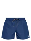 Paul Smith Logo-patch Swim Shorts In ブルー